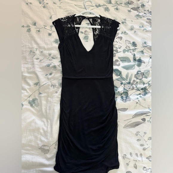 Guess backless dress, black, size small. - Picture 1 of 4